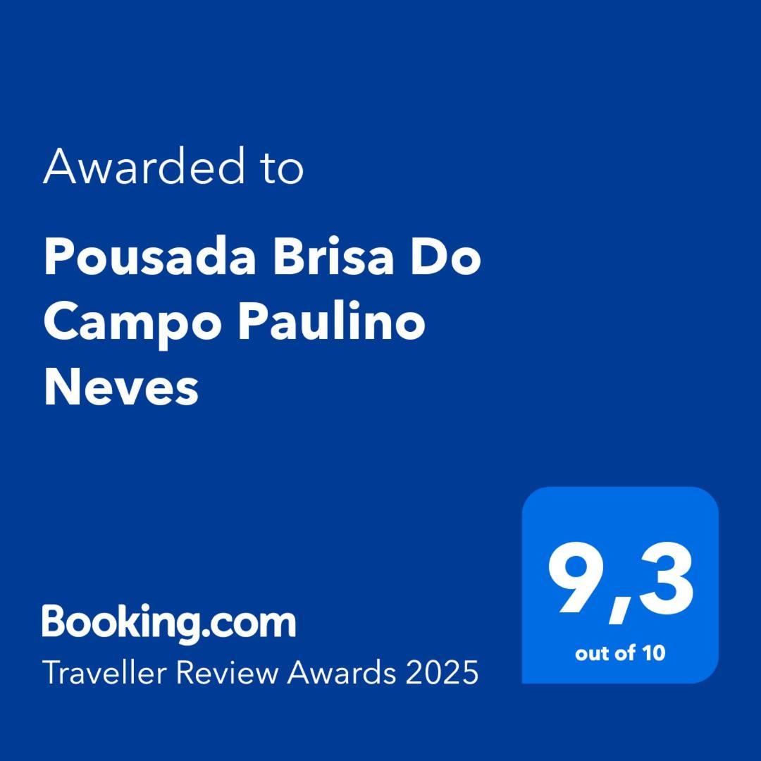 Pousada Brisa Do Campo Paulino Neves Extérieur photo